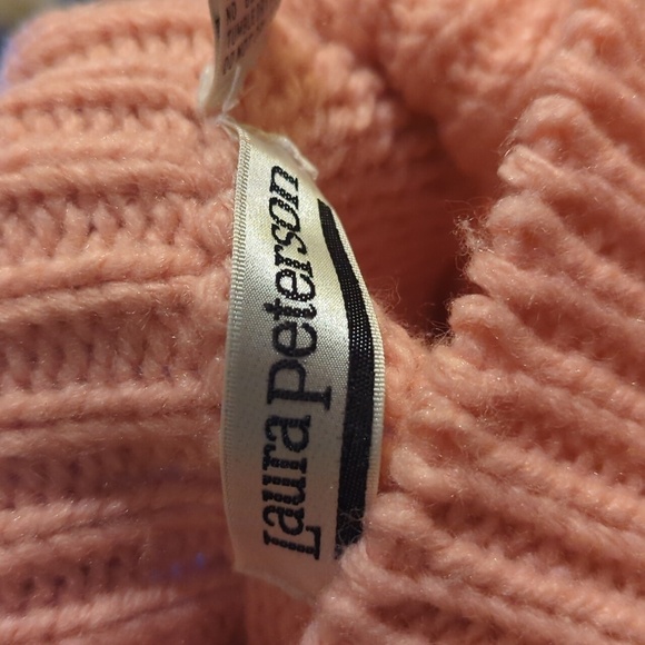 Cozy Pink mock Neck Sweater with Chunky Knit and Relaxed Fit sz M - Picture 2 of 10